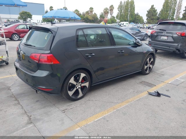 2016 Volkswagen Golf Gti Autobahn W/performance Package 4-door მანქანა იყიდება აუქციონზე, vin: 3VW447AU7GM045117, აუქციონის ნომერი: 45800486