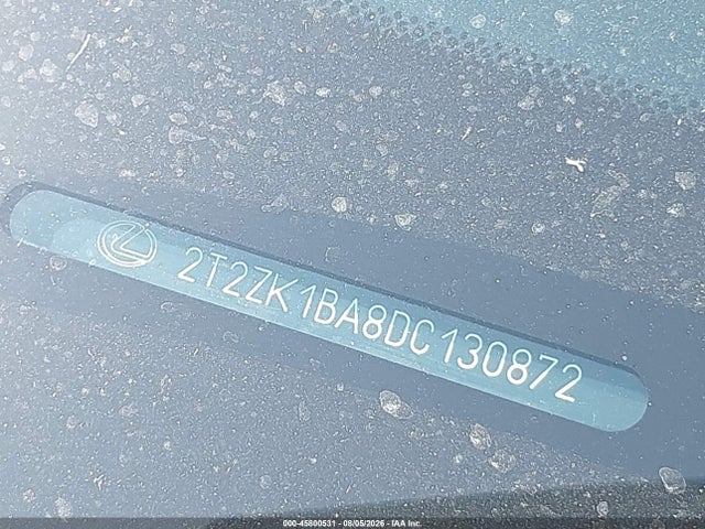 Aukcja sprzedaży 2013 Lexus Rx 350, vin: 2T2ZK1BA8DC130872, numer aukcji: 45800531