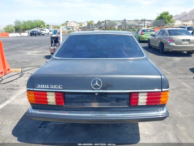 1982 Mercedes-benz 380-class მანქანა იყიდება აუქციონზე, vin: WDB12604312003560, აუქციონის ნომერი: 45800590