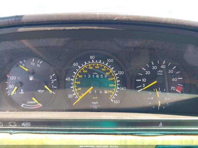 1982 Mercedes-benz 380-class მანქანა იყიდება აუქციონზე, vin: WDB12604312003560, აუქციონის ნომერი: 45800590