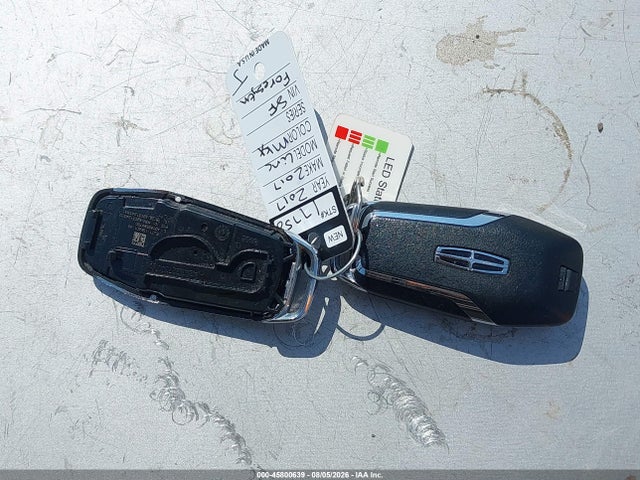 Aukcja sprzedaży 2017 Lincoln Mkx Select, vin: 2LMPJ6KR8HBL13804, numer aukcji: 45800639