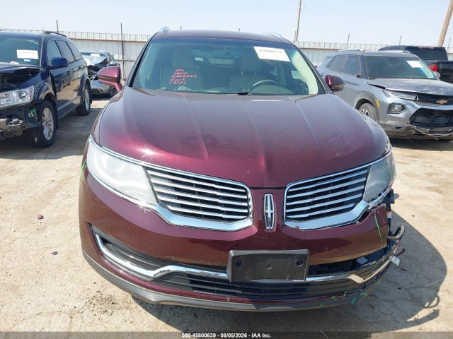 Aukcja sprzedaży 2017 Lincoln Mkx Select, vin: 2LMPJ6KR8HBL13804, numer aukcji: 45800639