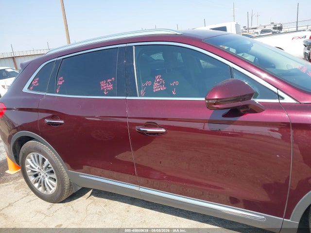 Aukcja sprzedaży 2017 Lincoln Mkx Select, vin: 2LMPJ6KR8HBL13804, numer aukcji: 45800639