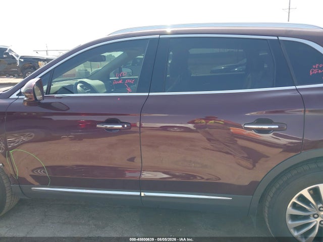Aukcja sprzedaży 2017 Lincoln Mkx Select, vin: 2LMPJ6KR8HBL13804, numer aukcji: 45800639