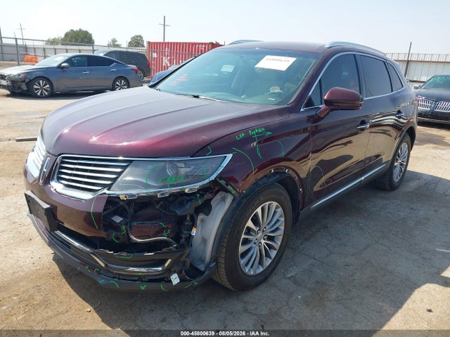 Aukcja sprzedaży 2017 Lincoln Mkx Select, vin: 2LMPJ6KR8HBL13804, numer aukcji: 45800639