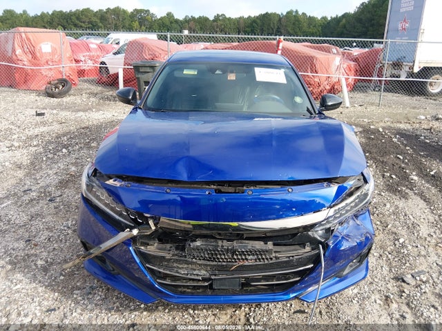 2022 Honda Accord Sport მანქანა იყიდება აუქციონზე, vin: 1HGCV1F34NA081030, აუქციონის ნომერი: 45800644