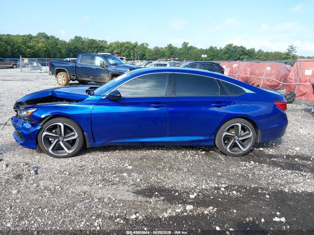 2022 Honda Accord Sport მანქანა იყიდება აუქციონზე, vin: 1HGCV1F34NA081030, აუქციონის ნომერი: 45800644
