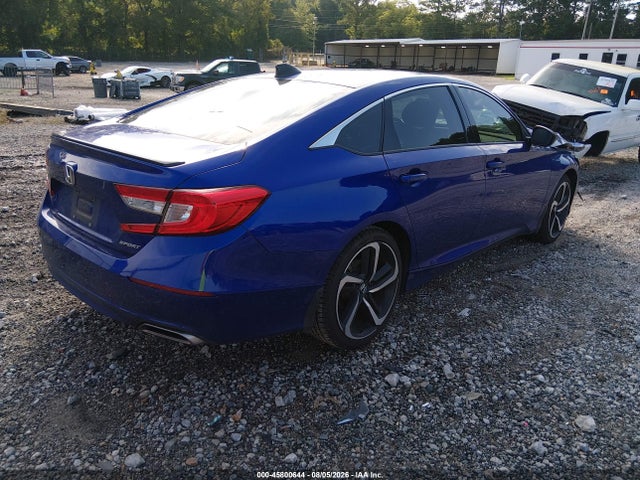 2022 Honda Accord Sport მანქანა იყიდება აუქციონზე, vin: 1HGCV1F34NA081030, აუქციონის ნომერი: 45800644