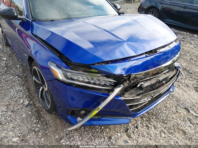 2022 Honda Accord Sport მანქანა იყიდება აუქციონზე, vin: 1HGCV1F34NA081030, აუქციონის ნომერი: 45800644