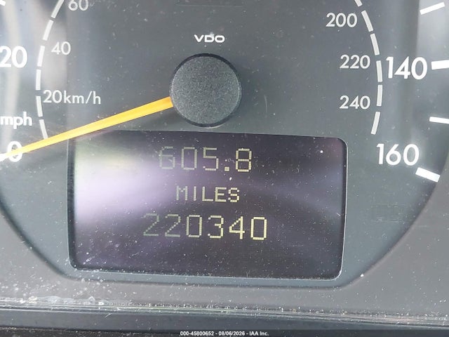 Aukcja sprzedaży 2000 Mercedes-benz E 320, vin: WDBJF65J3YB119053, numer aukcji: 45800652