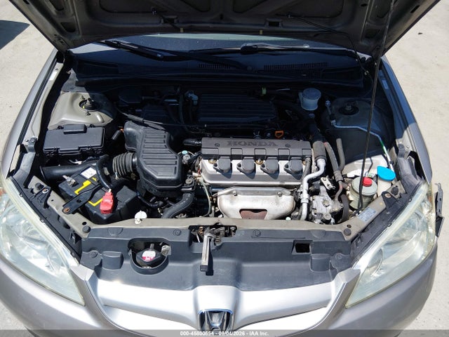 45800654 :رقم المزاد ، 2HGES16555H602129 vin ، 2005 Honda Civic Lx مزاد بيع
