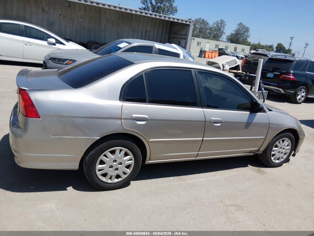 45800654 :رقم المزاد ، 2HGES16555H602129 vin ، 2005 Honda Civic Lx مزاد بيع
