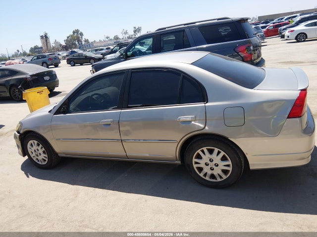45800654 :رقم المزاد ، 2HGES16555H602129 vin ، 2005 Honda Civic Lx مزاد بيع