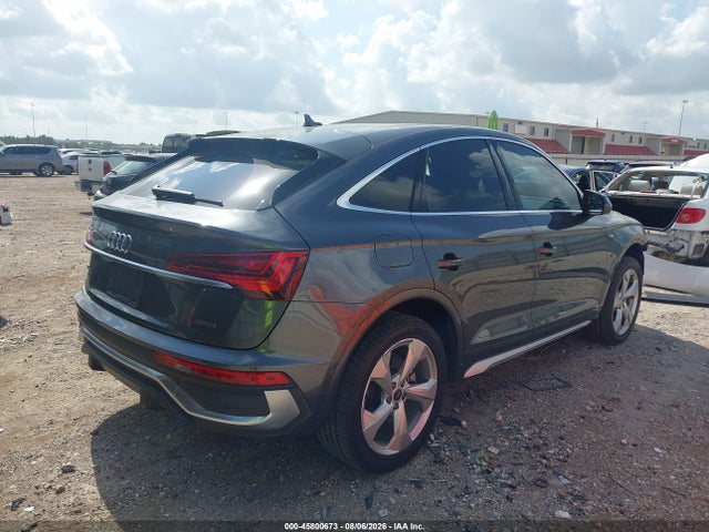 Aukcja sprzedaży 2023 Audi Q5 Sportback Premium 45 Tfsi S Line Quattro S Tronic, vin: WA14AAFY7P2001737, numer aukcji: 45800673