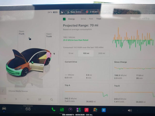Tesla Model 3 Rear-wheel Drive 2023 5YJ3E1EA1PF652515 Image 13