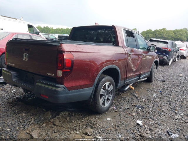 2017 Honda Ridgeline Rtl-e მანქანა იყიდება აუქციონზე, vin: 5FPYK3F70HB037976, აუქციონის ნომერი: 45800719