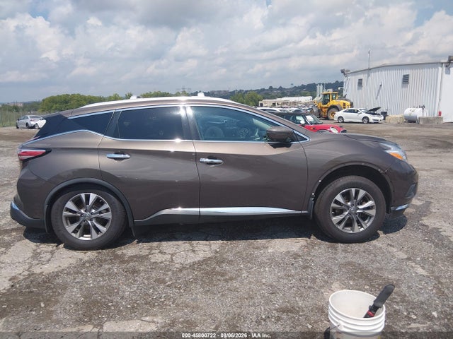 2016 Nissan Murano Sl მანქანა იყიდება აუქციონზე, vin: 5N1AZ2MH1GN144395, აუქციონის ნომერი: 45800722