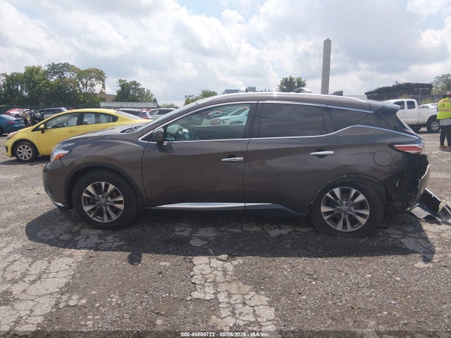 2016 Nissan Murano Sl მანქანა იყიდება აუქციონზე, vin: 5N1AZ2MH1GN144395, აუქციონის ნომერი: 45800722