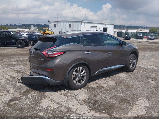 2016 Nissan Murano Sl მანქანა იყიდება აუქციონზე, vin: 5N1AZ2MH1GN144395, აუქციონის ნომერი: 45800722