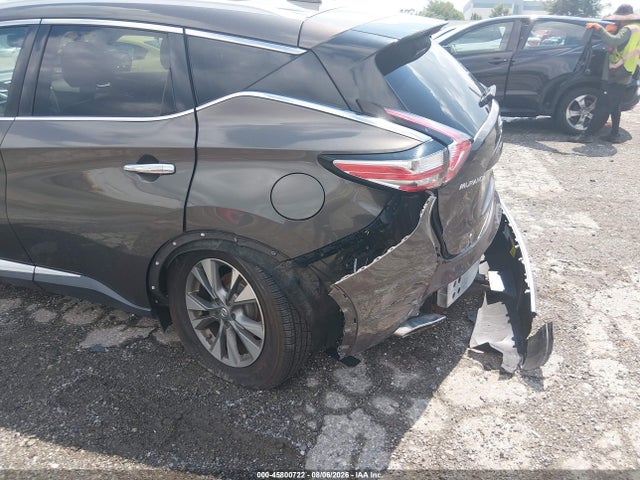 2016 Nissan Murano Sl მანქანა იყიდება აუქციონზე, vin: 5N1AZ2MH1GN144395, აუქციონის ნომერი: 45800722