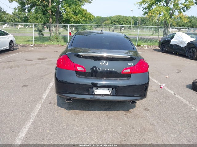 45800726 :رقم المزاد ، JN1DV6AP9BM830797 vin ، 2011 Infiniti G25 Journey مزاد بيع