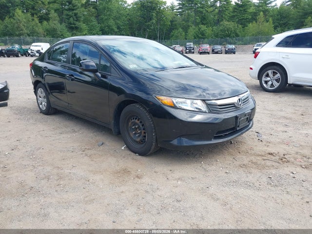 Продаж на аукціоні авто 2012 Honda Civic Lx, vin: 2HGFB2F53CH581904, номер лоту: 45800728