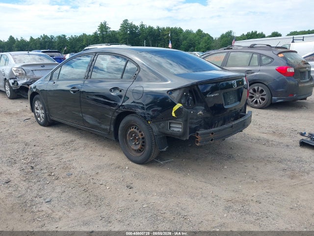 Aukcja sprzedaży 2012 Honda Civic Lx, vin: 2HGFB2F53CH581904, numer aukcji: 45800728