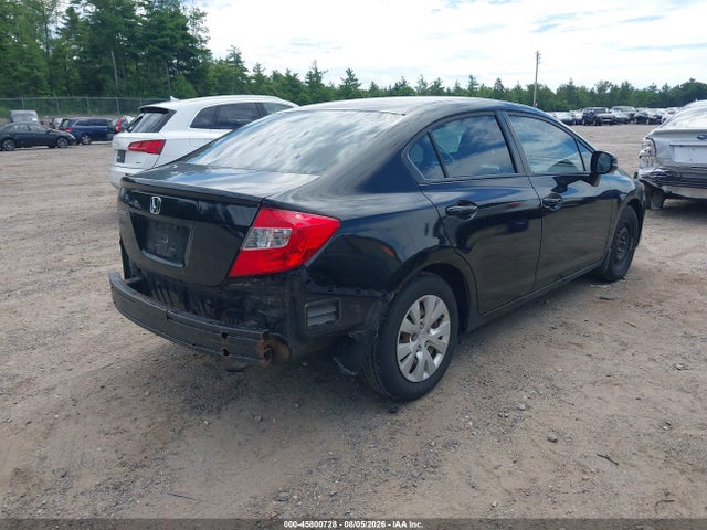 Aukcja sprzedaży 2012 Honda Civic Lx, vin: 2HGFB2F53CH581904, numer aukcji: 45800728