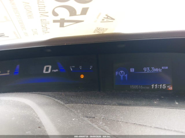Aukcja sprzedaży 2012 Honda Civic Lx, vin: 2HGFB2F53CH581904, numer aukcji: 45800728