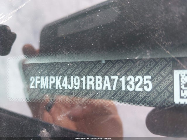 2024 Ford Edge Sel მანქანა იყიდება აუქციონზე, vin: 2FMPK4J91RBA71325, აუქციონის ნომერი: 45800754