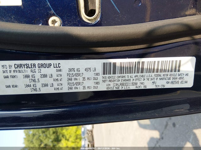 Aukcja sprzedaży 2013 Jeep Patriot Sport, vin: 1C4NJRBB3DD119200, numer aukcji: 45800757