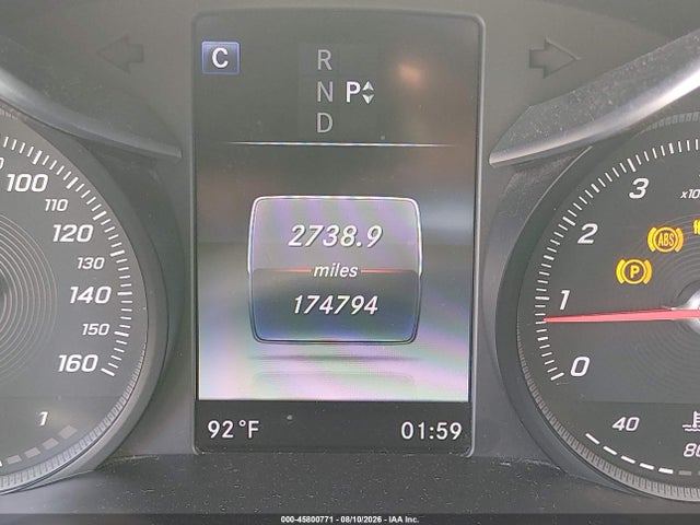 45800771 :رقم المزاد ، 55SWF4JB6GU171779 vin ، 2016 Mercedes-benz C 300 مزاد بيع