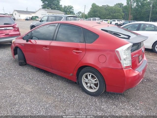 45800863 :رقم المزاد ، JTDKN3DU3A5204031 vin ، 2010 Toyota Prius Iii مزاد بيع