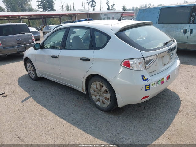 Aukcja sprzedaży 2008 Subaru Impreza 2.5i, vin: JF1GH61618G835594, numer aukcji: 45800890