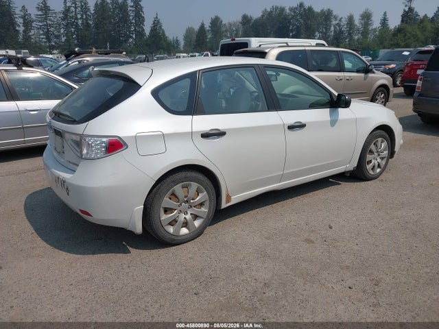 Aukcja sprzedaży 2008 Subaru Impreza 2.5i, vin: JF1GH61618G835594, numer aukcji: 45800890