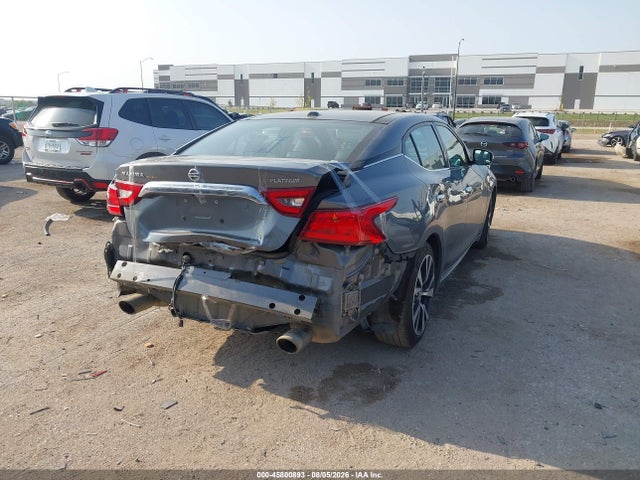 Продажа на аукционе авто 2017 Nissan Maxima 3.5 Platinum, vin: 1N4AA6AP9HC441075, номер лота: 45800893
