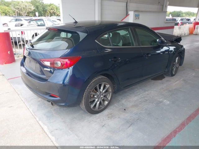 2018 Mazda Mazda3 Touring მანქანა იყიდება აუქციონზე, vin: 3MZBN1L38JM250443, აუქციონის ნომერი: 45800945