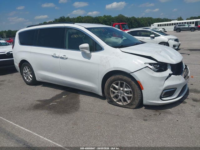 2022 Chrysler Pacifica Touring L მანქანა იყიდება აუქციონზე, vin: 2C4RC1BG6NR132708, აუქციონის ნომერი: 45800947