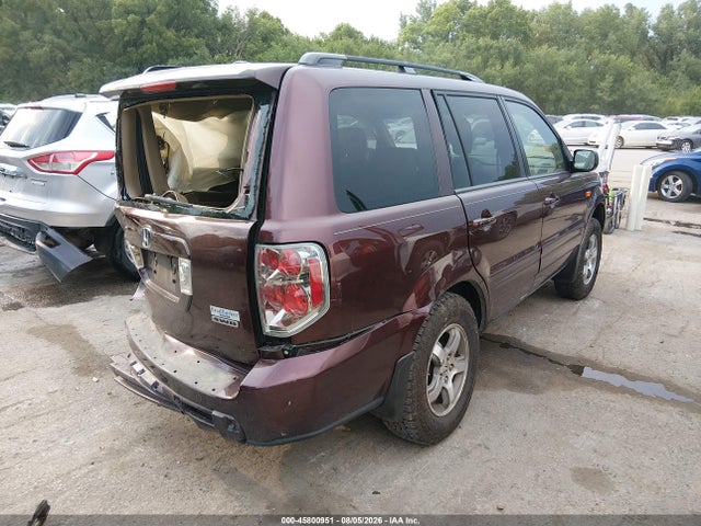 Продажа на аукционе авто 2008 Honda Pilot Ex-l, vin: 5FNYF18568B039423, номер лота: 45800951