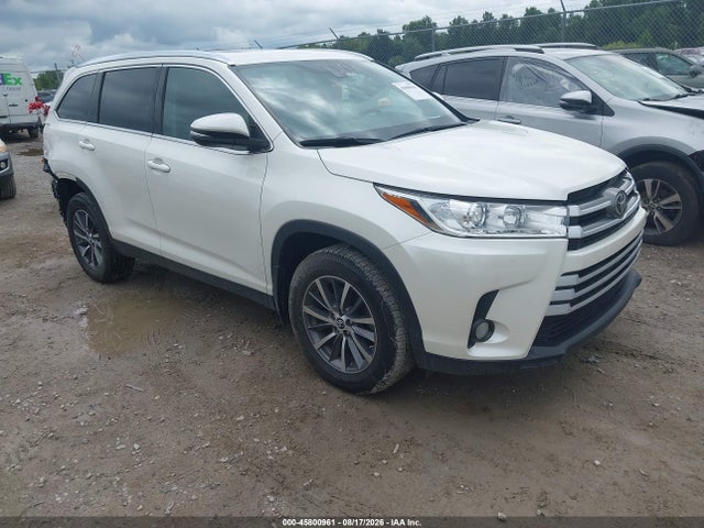 Продажа на аукционе авто 2019 Toyota Highlander Xle, vin: 5TDJZRFH3KS617274, номер лота: 45800961