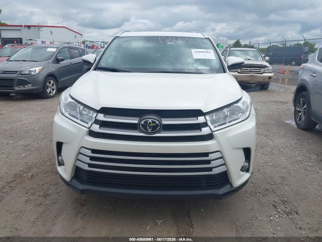 Продажа на аукционе авто 2019 Toyota Highlander Xle, vin: 5TDJZRFH3KS617274, номер лота: 45800961