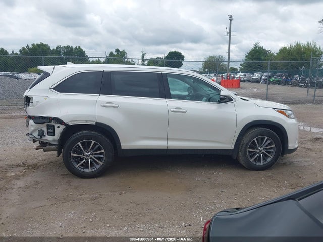 Продажа на аукционе авто 2019 Toyota Highlander Xle, vin: 5TDJZRFH3KS617274, номер лота: 45800961