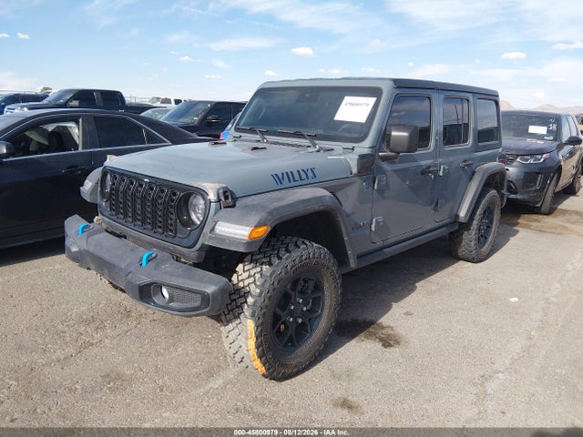 Aukcja sprzedaży 2024 Jeep Wrangler 4xe Willys 4xe, vin: 1C4RJXN61RW310467, numer aukcji: 45800979
