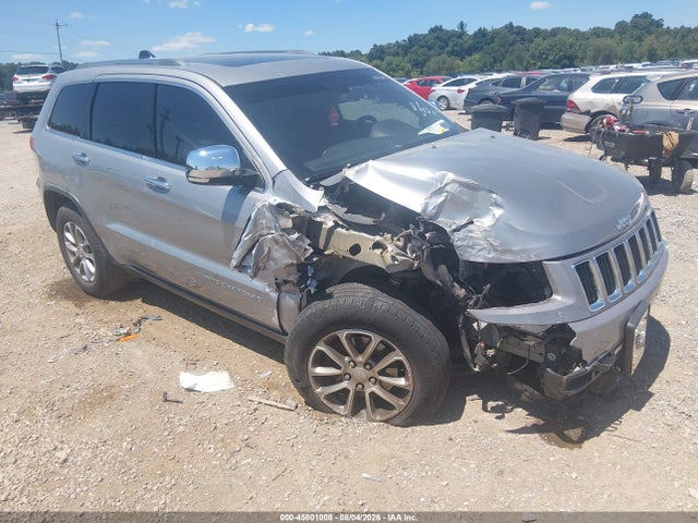 Продажа на аукционе авто 2016 Jeep Grand Cherokee Limited, vin: 1C4RJFBG5GC494205, номер лота: 45801008