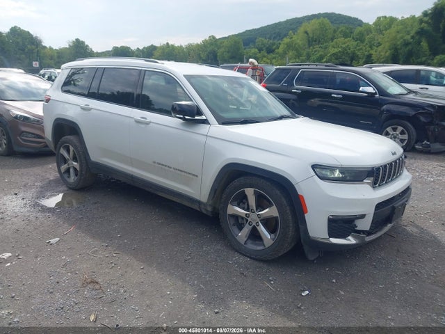 45801014 :رقم المزاد ، 1C4RJKBG8M8144557 vin ، 2021 Jeep Grand Cherokee L Limited 4x4 مزاد بيع