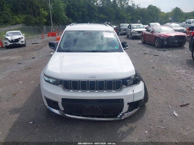 45801014 :رقم المزاد ، 1C4RJKBG8M8144557 vin ، 2021 Jeep Grand Cherokee L Limited 4x4 مزاد بيع