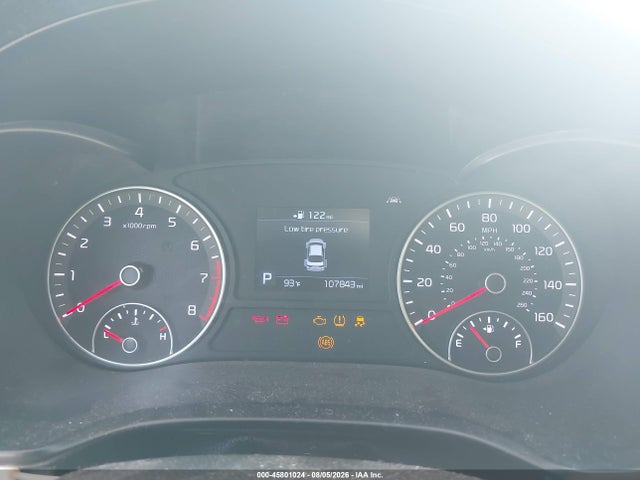 45801024 :رقم المزاد ، 5XXGT4L34KG358626 vin ، 2019 Kia Optima Lx مزاد بيع
