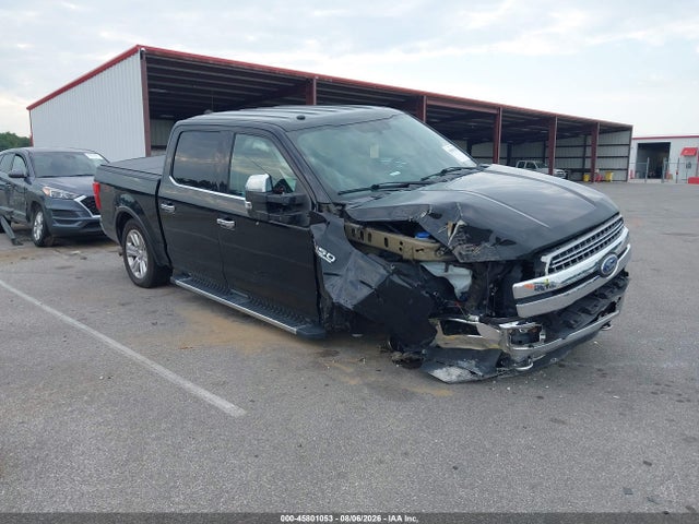 2018 Ford F-150 Lariat მანქანა იყიდება აუქციონზე, vin: 1FTEW1E55JFA58943, აუქციონის ნომერი: 45801053