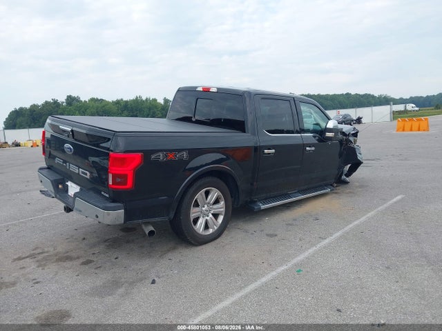2018 Ford F-150 Lariat მანქანა იყიდება აუქციონზე, vin: 1FTEW1E55JFA58943, აუქციონის ნომერი: 45801053