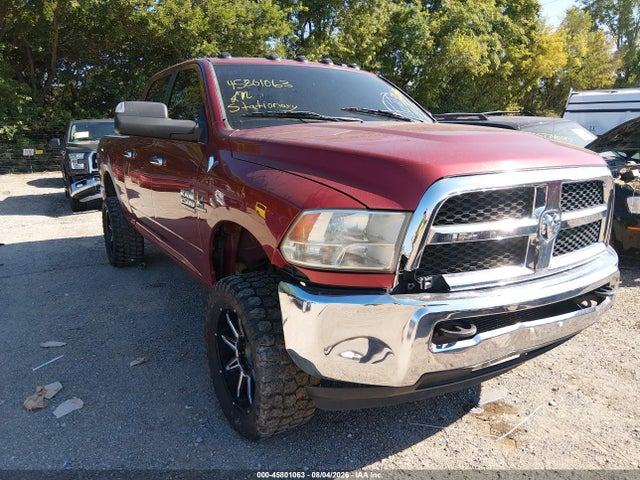 45801063 :رقم المزاد ، 3C6UR5DL8DG543288 vin ، 2013 Ram 2500 Slt مزاد بيع